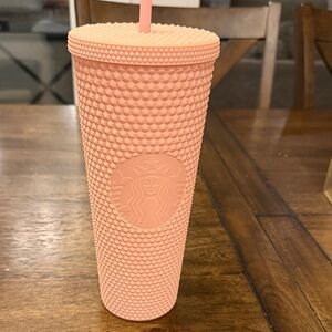 Starbucks Blush Textured Tumbler